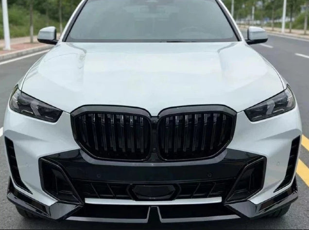 BMW X5 G05 LCI (2024–2026) - Gloss Black Front Lip Splitter for M Sport