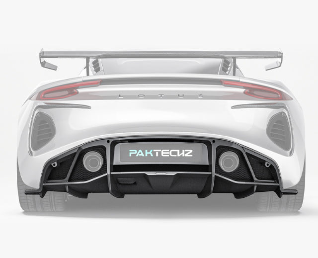 Lotus Emira - PT Dry Carbon Fiber Rear Diffuser