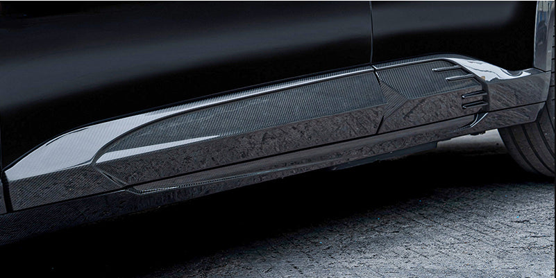 BMW XM G09 (2023–Present) - LD Style Prepreg Carbon Fiber Side Skirts
