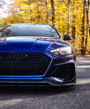 Audi RS5 B9.5 (2020-2024) - FD Style Carbon Fiber Front Lip Spoiler