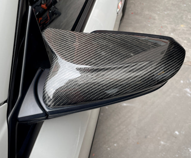 Honda Civic 10th Gen (2016-2021) - M Style Carbon Fiber Mirror Cap Replacement