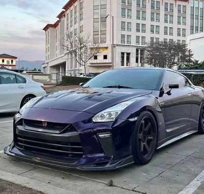 Nissan GT-R R35 (2017+) – TS Style Carbon Fiber Front Lip