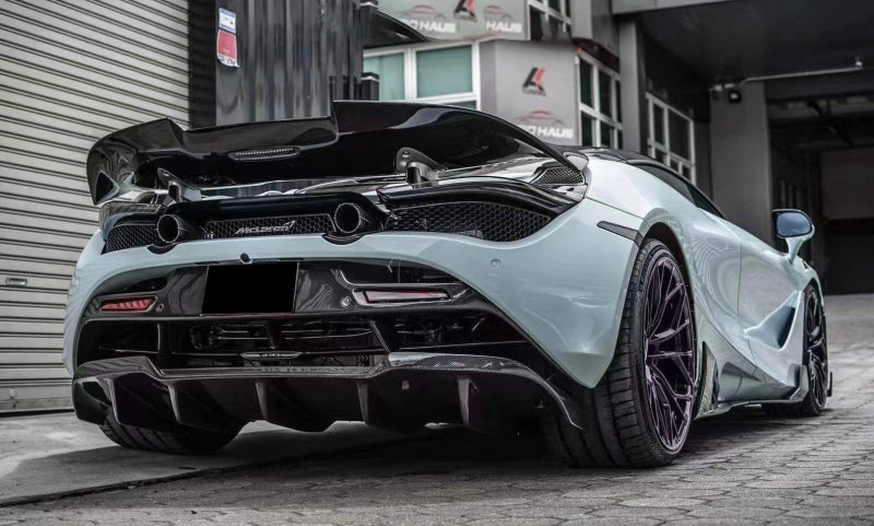 McLaren 720S – N‑Style Carbon Fiber Rear Diffuser