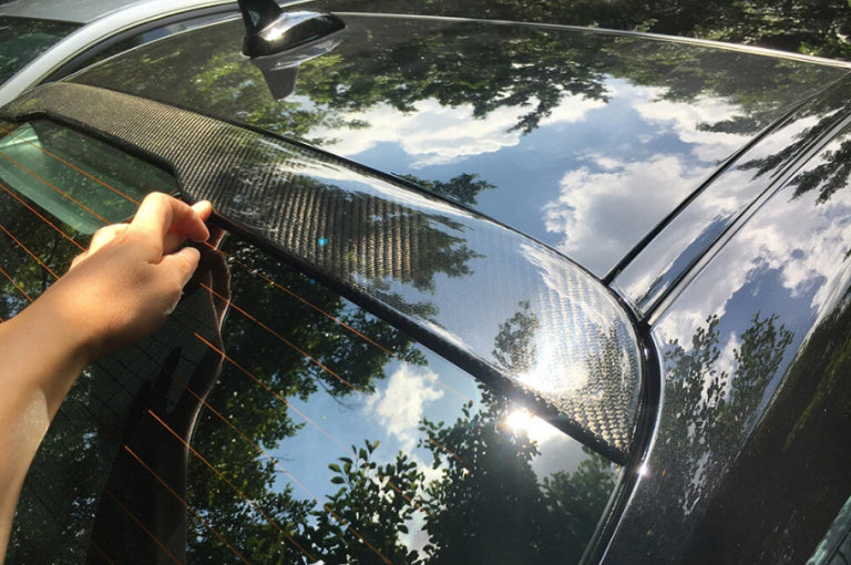 Mercedes-Benz S-Class W222 - Carbon Fiber Rear Roof Spoiler Wing