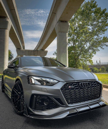 Audi RS5 B9.5 (2020-2024) - FD Style Carbon Fiber Front Lip Spoiler