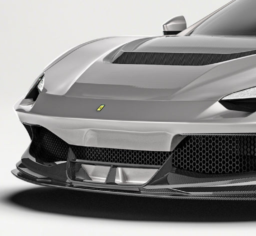 Ferrari 296 GTB / GTS - PT Prepreg Dry Carbon Fiber Front Vent Trim