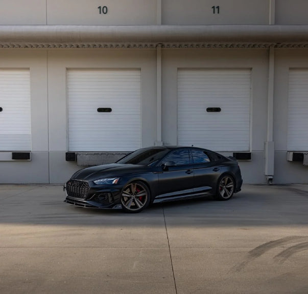 Audi RS5 B9.5 Coupe (2020-2024) - AE Style Carbon Fiber Front Lip Spoiler