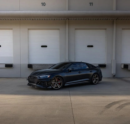 Audi RS5 B9.5 Coupe (2020-2024) - AE Style Carbon Fiber Front Lip Spoiler