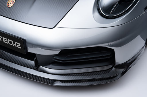Porsche 911 992.2 Carrera / Carrera 4 / Carrera 4S / Carrera T - Paktechz Dry Carbon Fiber Front Lip