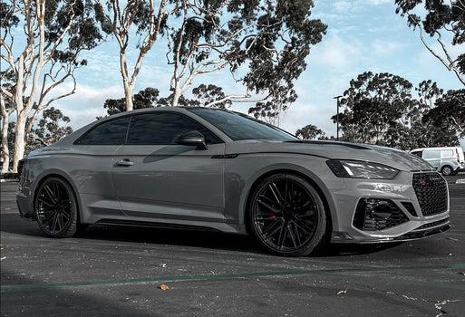 Audi RS5 B9.5 Coupe (2020-2024) - AE Style Carbon Fiber Front Lip Spoiler