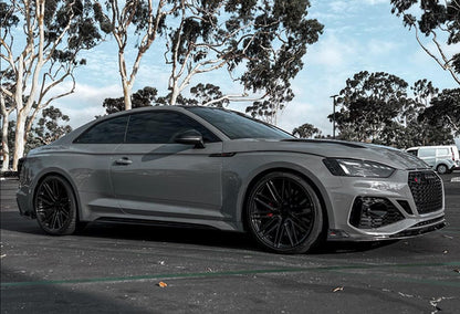 Audi RS5 B9.5 Coupe (2020-2024) - AE Style Carbon Fiber Front Lip Spoiler