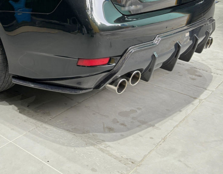 Lexus GS250 / GS350 / GS450h / GS F - Carbon Fiber Rear Diffuser