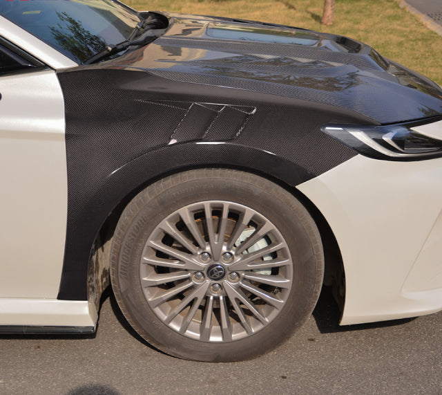 Toyota Camry XV80 (2024+) - HT Style Vented Carbon Fiber Front Fenders