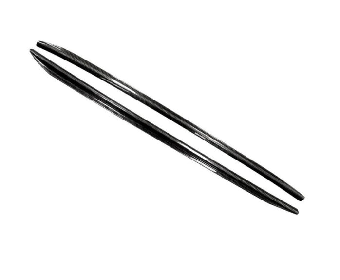 Audi A5 & RS5 B9.5 (2020-2025) - Carbon Fiber Side Skirt Extension Set