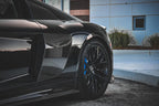 Audi R8 Gen 2 - Carbon Fiber Side Skirt Extensions