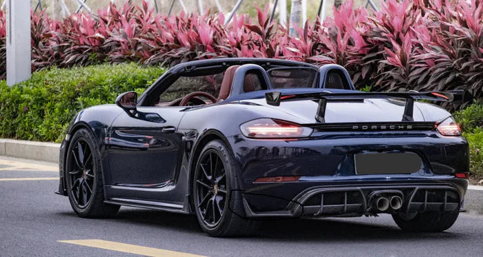 Porsche 718 Boxster (2016–2024) - Prepreg Carbon Fiber Rear Wing