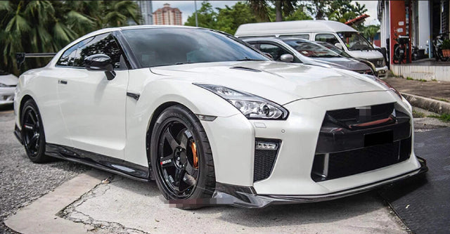Nissan GT-R R35 (2017+) – VA Style Carbon Fiber Front Lip