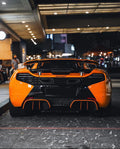 McLaren MP4-12C / 650S – Carbon Fiber Finned Rear Diffuser