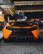 McLaren MP4-12C / 650S – Carbon Fiber Finned Rear Diffuser