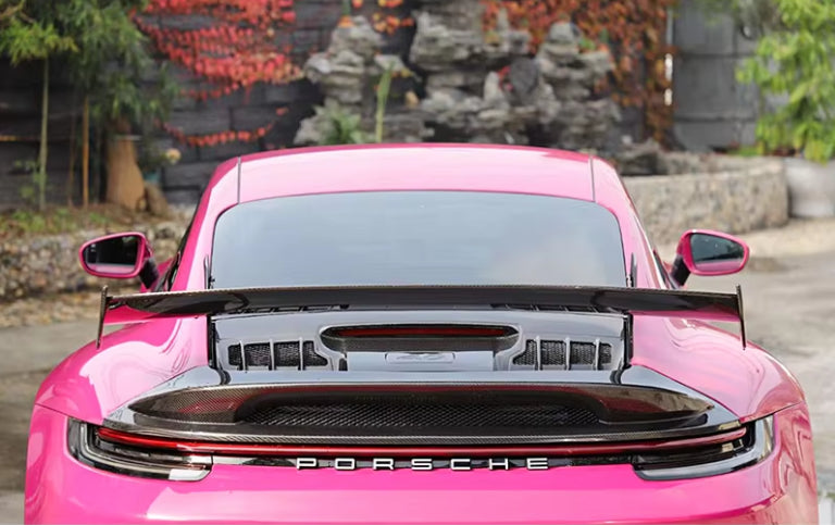 Porsche 911 / 992 – GT3 Style Carbon Fiber Wing & Base