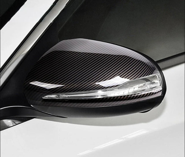 Mercedes-Benz W464 G-Class, W167 GLE, C167 GLE Coupe & X167 GLS (2019+) – Real Carbon Fiber Mirror Cap Replacement Set
