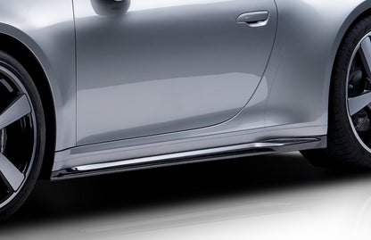 Porsche 911 992.2 Carrera / Carrera 4 / Carrera 4S / Carrera T - Paktechz Dry Carbon Fiber Side Skirts