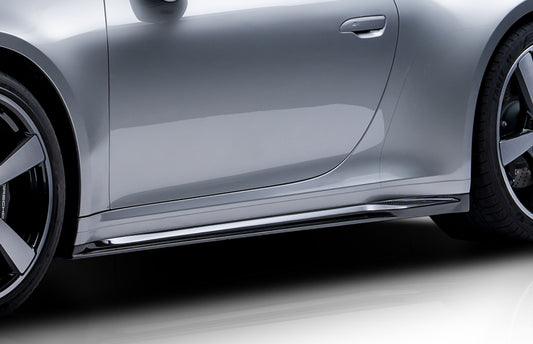 Porsche 911 992.2 Carrera / Carrera 4 / Carrera 4S / Carrera T - Paktechz Dry Carbon Fiber Side Skirts