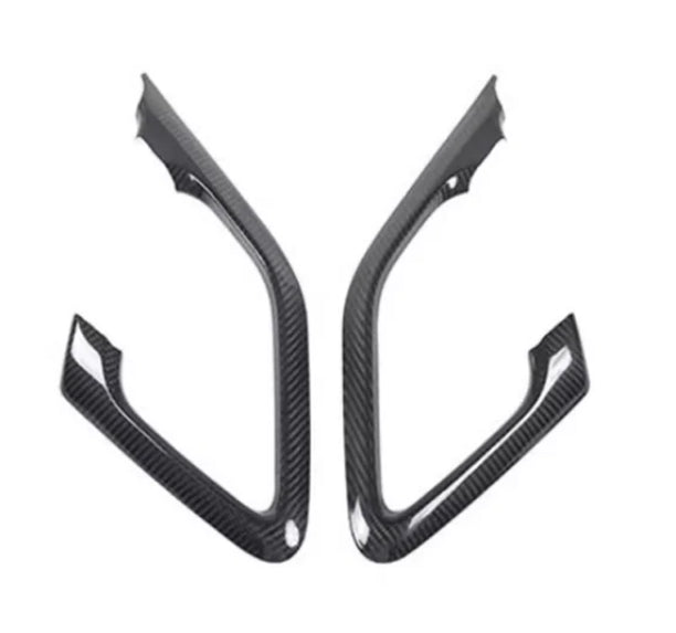 Nissan GT-R R35 (2008–2016) – Carbon Fiber Interior Door Handle Trim Covers