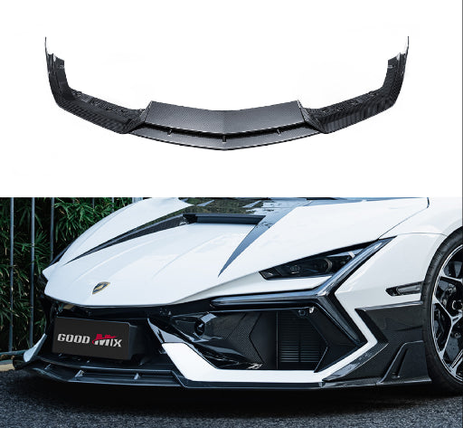 Lamborghini Revuelto - MSY Style Prepreg Dry Carbon Fiber Front Lip Spoiler