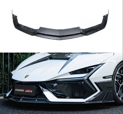 Lamborghini Revuelto - MSY Style Prepreg Dry Carbon Fiber Front Lip Spoiler
