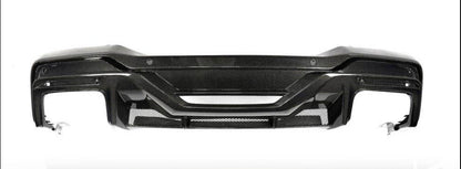 Ford Mustang S650 EcoBoost Base Model (2024+) - Carbon Fiber Rear Diffuser