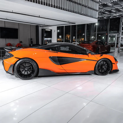 McLaren 540C / 570S / 570GT / 600LT – Carbon Fiber Side Skirts