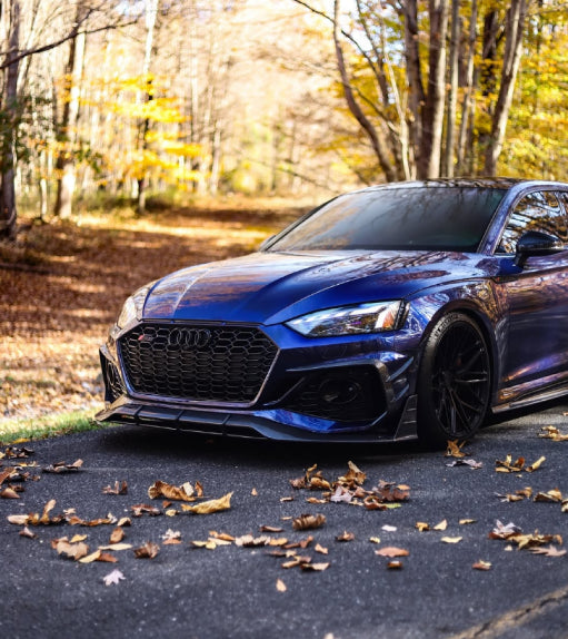 Audi RS5 B9.5 (2020-2024) - FD Style Carbon Fiber Front Lip Spoiler