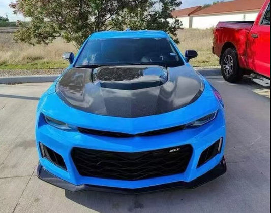 Chevrolet Camaro Gen 6 (2017+) - ZL1 Style Carbon Fiber Hood