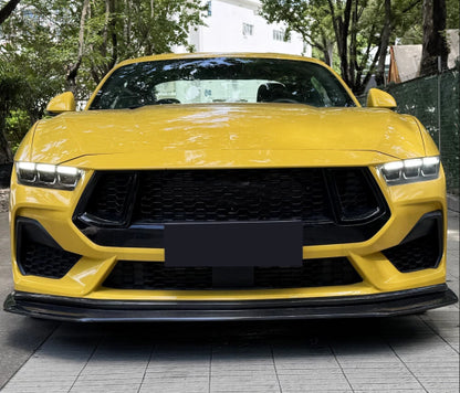 Ford Mustang S650 EcoBoost Base Model (2024+) - Carbon Fiber Front Lip
