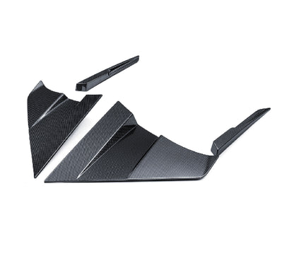 Lamborghini Revuelto - MSY Style Prepreg Dry Carbon Fiber Side Skirt Flap Trims