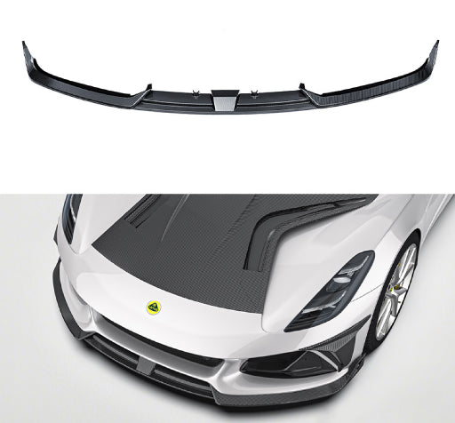 Lotus Emira - PT Dry Carbon Fiber Front Splitter Lip Spoiler