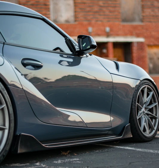 Toyota A90 Supra – AG Style Carbon Fiber Side Skirts