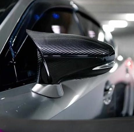 Lexus CT/ES/GS/LS/RC/RC F 2014–2019 – Carbon Fiber Mirror Caps