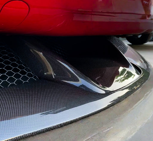 Ferrari SF90 - Carbon Fiber Lower Front Bumper Trim