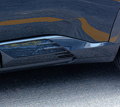 BMW XM G09 (2023–Present) - LD Style Prepreg Dry Carbon Fiber Lower Door Moldings