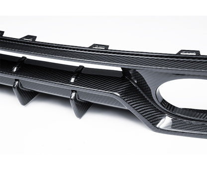 Porsche 911 992.2 Carrera / Carrera 4 / Carrera 4S / Carrera T - Paktechz Dry Carbon Fiber Rear Diffuser