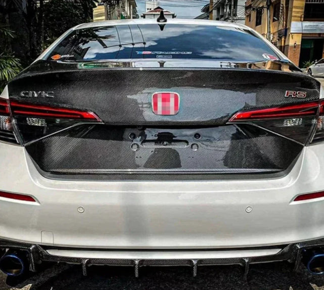 Honda Civic FE1 Sedan – Carbon Fiber Rear Duckbill Trunk