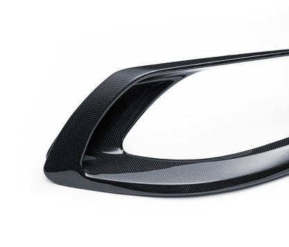 Ferrari 296 GTB / GTS - PT Prepreg Dry Carbon Fiber Front Canards
