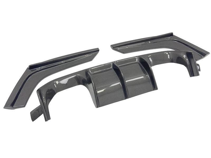 BMW F80/F82/F83 M3/M4 Carbon Fiber V Style Rear Diffuser