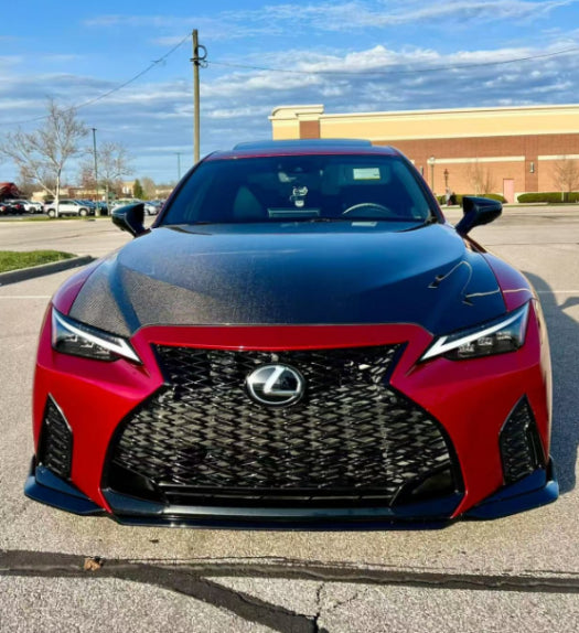 Lexus IS 2021–2024 – OEM Style Carbon Fiber Front Hood