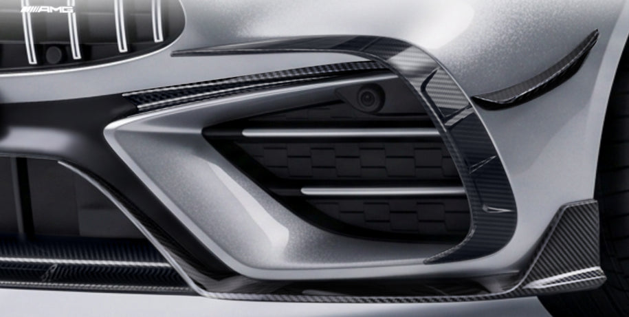 Mercedes-Benz AMG CLE53 - Prepreg Dry Carbon Fiber Paktechz Front Canards