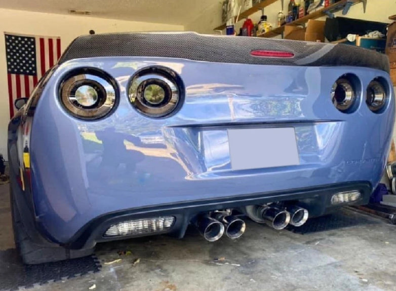 Chevrolet Corvette C6 (2006–2013) – Carbon Fiber Rear Trunk Spoiler