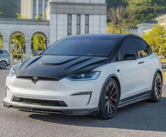 Tesla Model X – C Style Carbon Fiber Front Lip