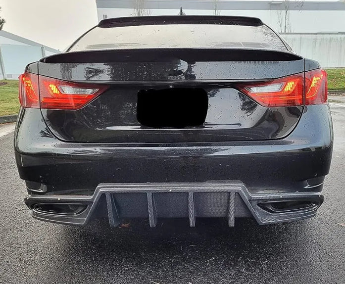 Lexus GS350 F Sport – Carbon Fiber Rear Diffuser
